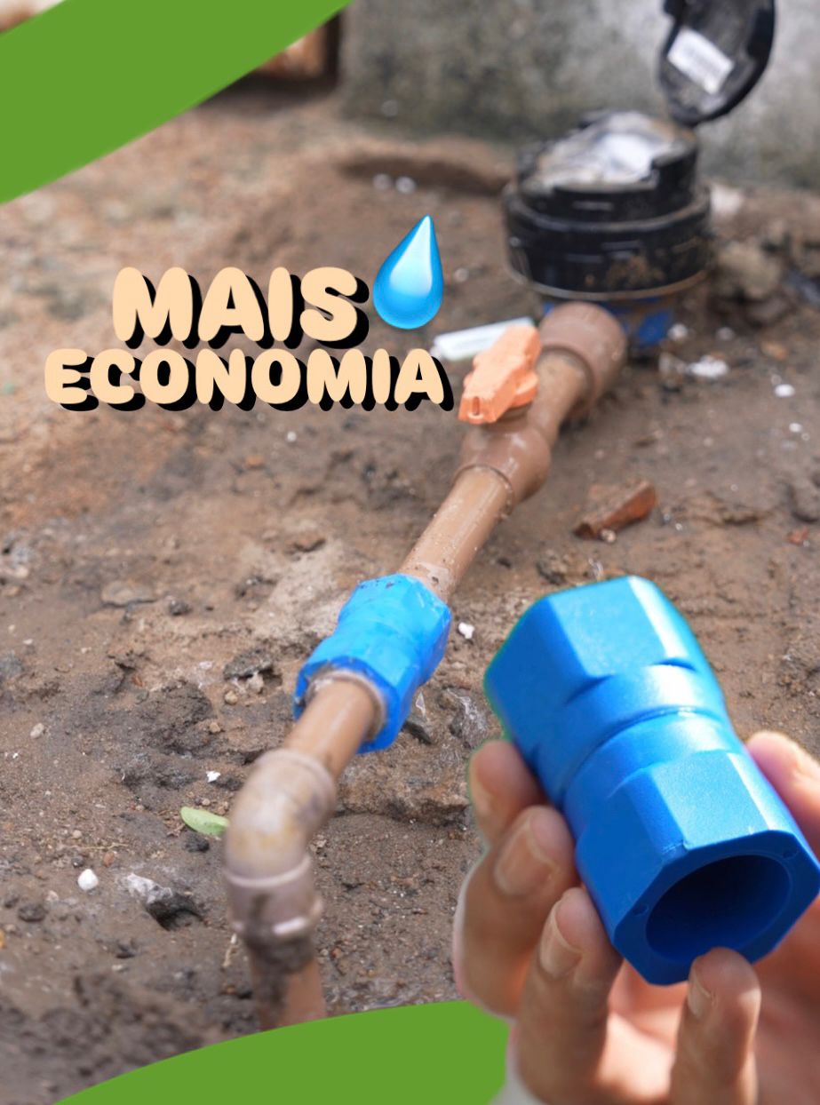 Redutores de ar garantem economia na conta de água em Cupissura