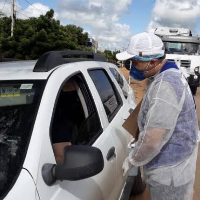 Prefeitura de Caaporã implanta barreira sanitária na entrada da cidade para evitar propagação do novo Coronavírus 