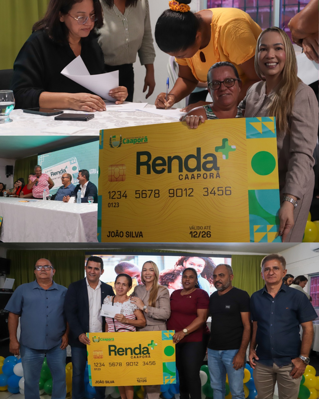Prefeitura de Caaporã entrega Cartões Renda Mais e reforça compromisso com inclusão social