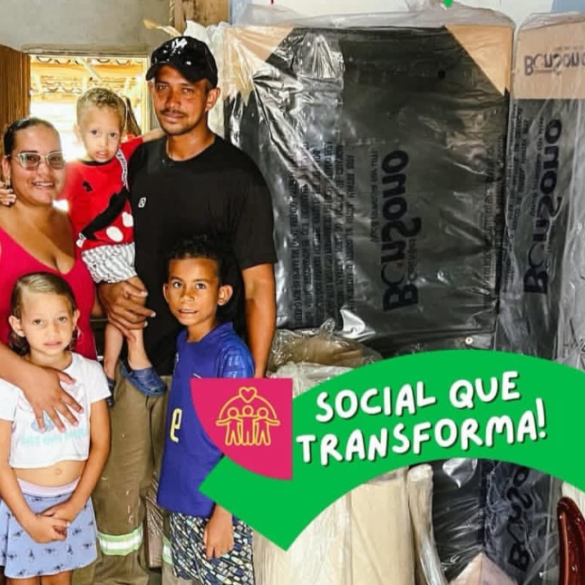 Prefeitura de Caaporã presta apoio social a família após incêndio em casa
