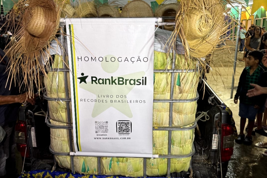 Caaporã entra para a história com registro oficial da maior pamonha do Brasil