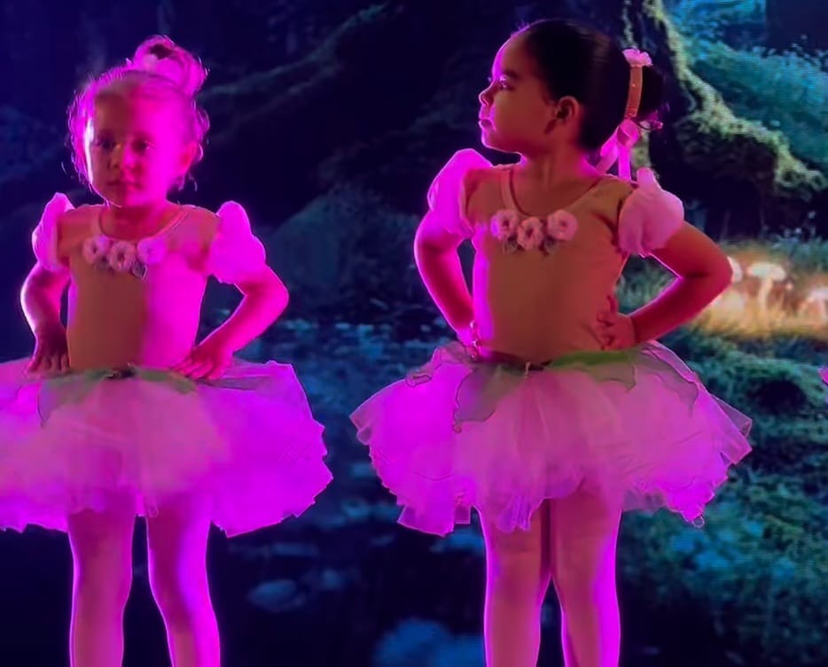 Balé infantil da Creche Dinamérica se apresenta no Teatro Ariano Suassuna, em João Pessoa 