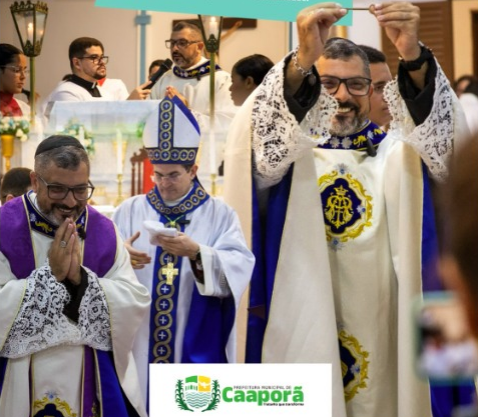 Caaporã dá boas-vindas ao novo pároco Padre Fábio Calixto