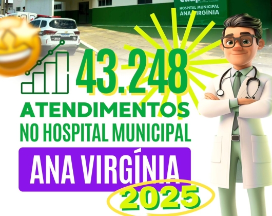 Hospital Municipal Ana Virgínia registra 43.248 atendimentos e reforça cuidado em Caaporã