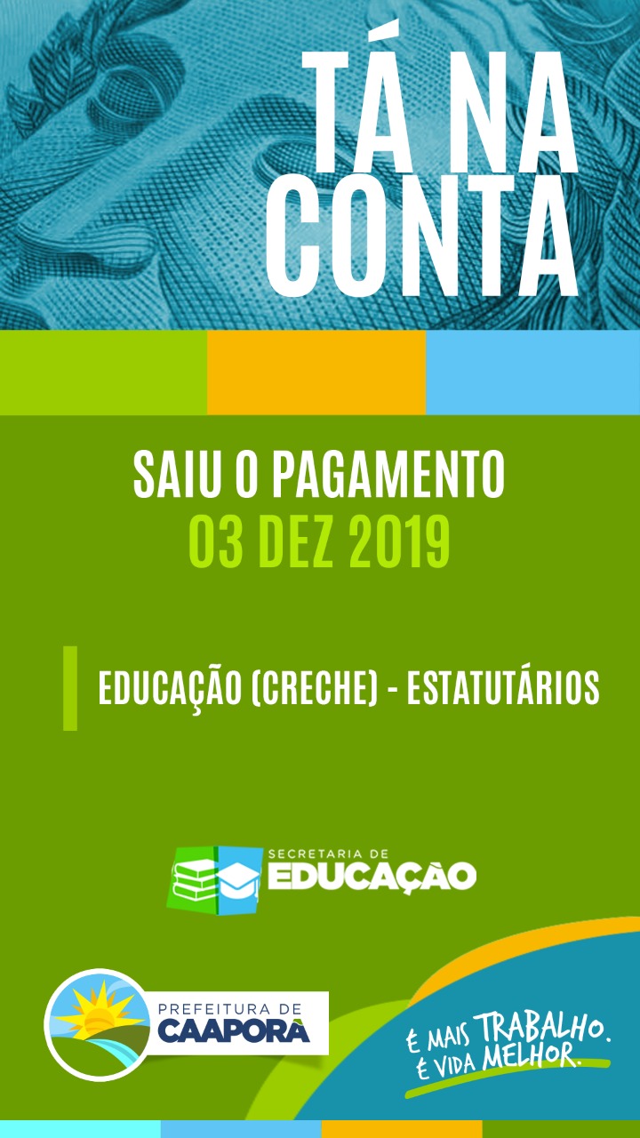 TABELA DE PAGAMENTOS (03/12/2019)