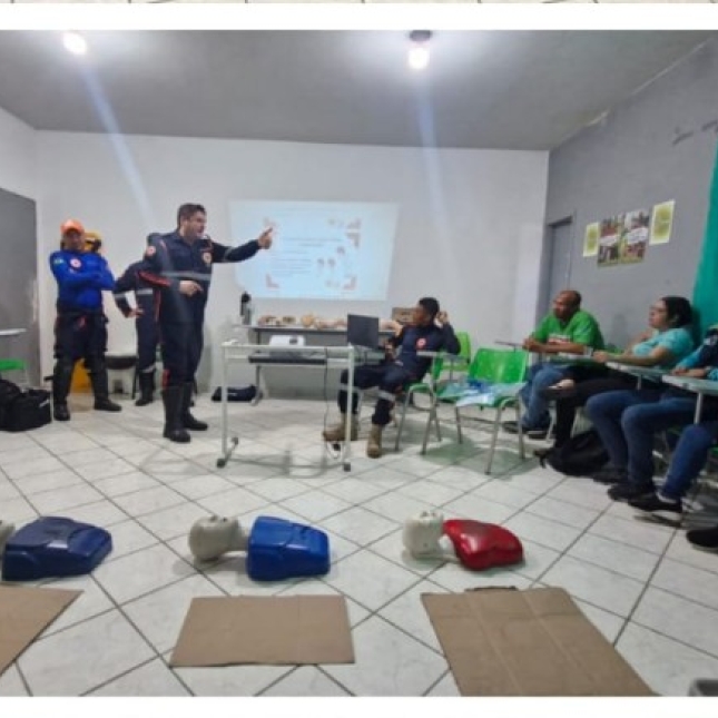 Caaporã realiza treinamento do SAMU para capacitar agentes de saúde