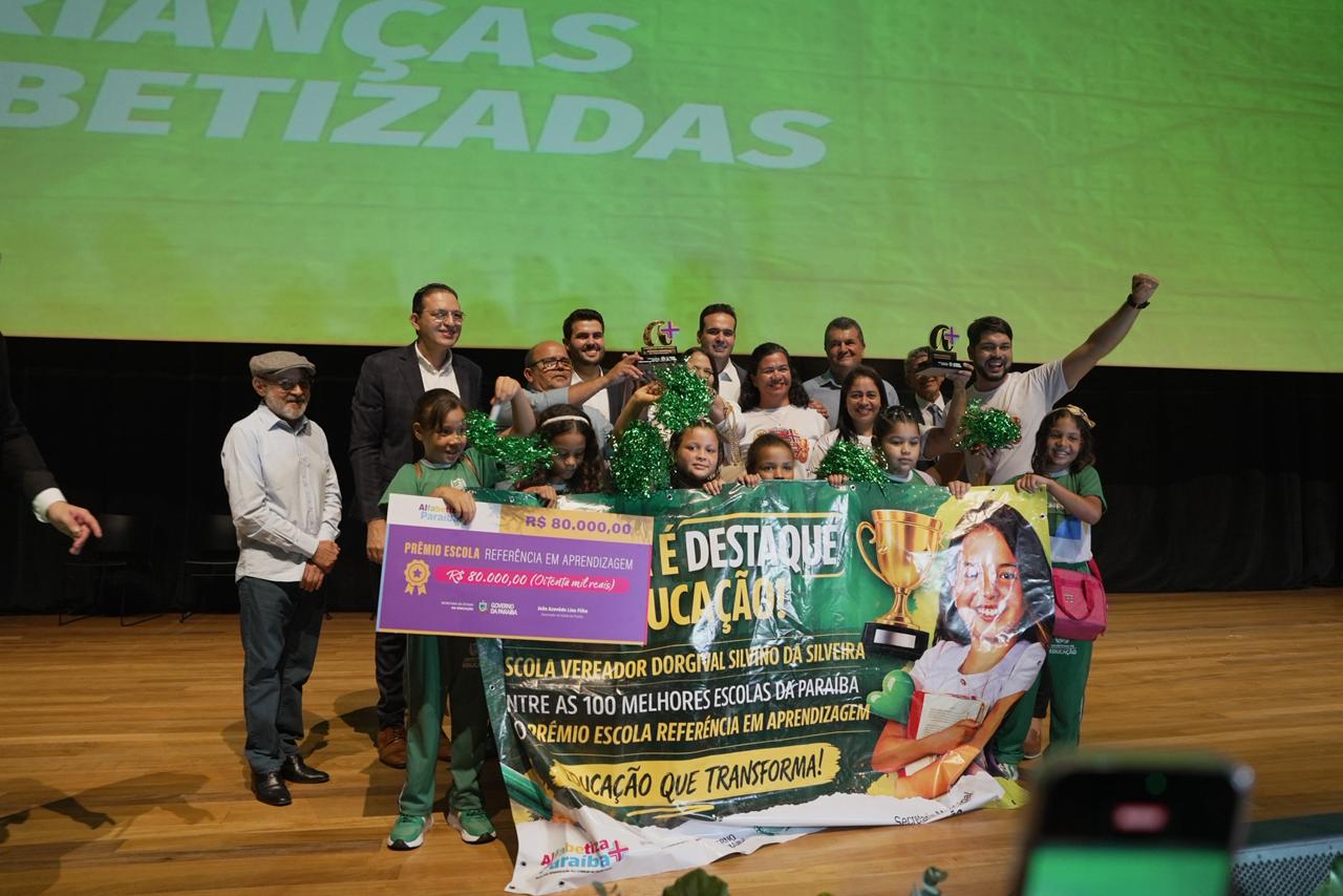 Escola de Caaporã é destaque estadual em prêmio de aprendizagem