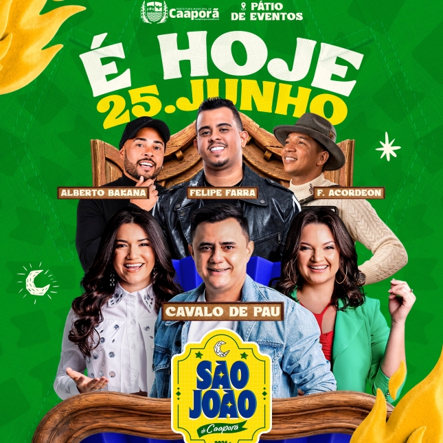 São João de Caaporã começa nesta quinta-feira com shows, tradição cultural e a maior pamonha do Brasil