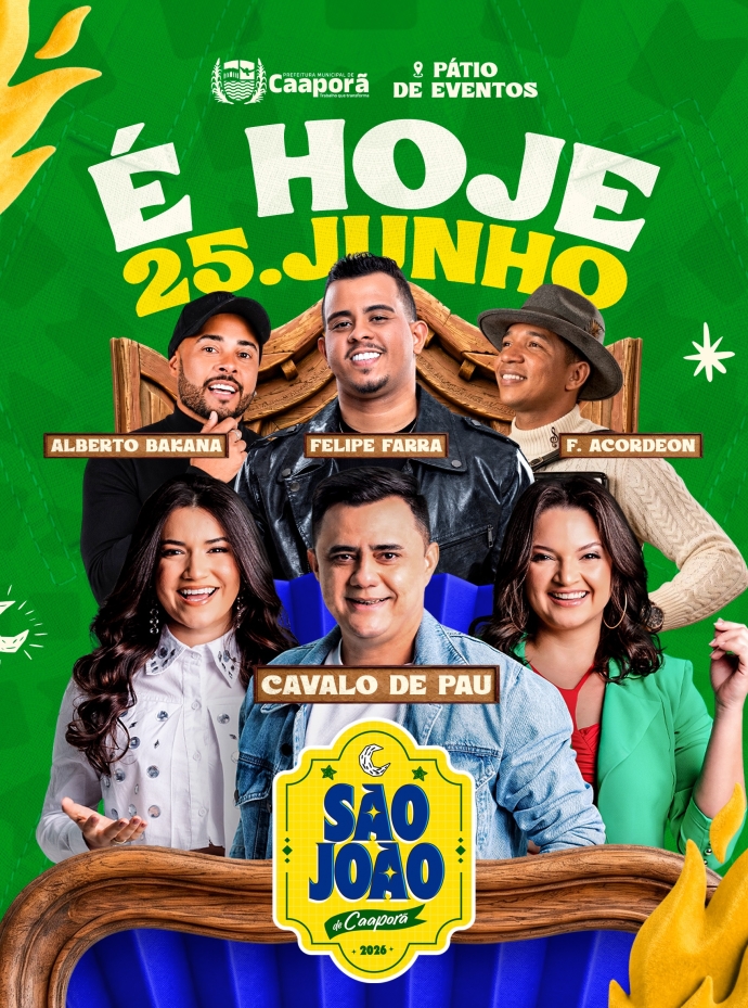 São João de Caaporã começa nesta quinta-feira com shows, tradição cultural e a maior pamonha do Brasil
