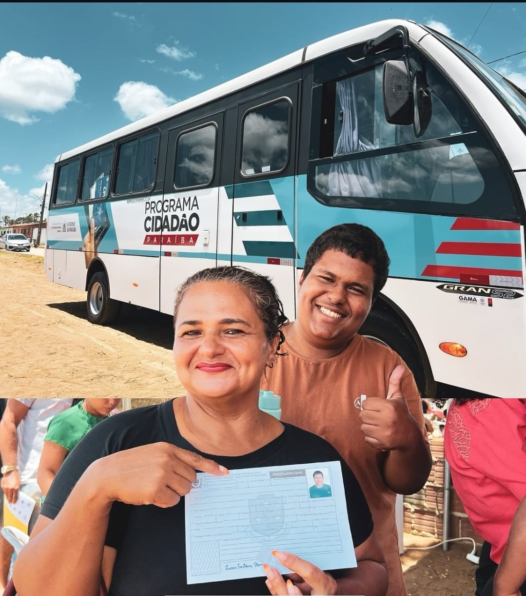 Programa Cidadão Paraíba leva ação de cidadania e inclusão ao bairro Mutirão, em Caaporã