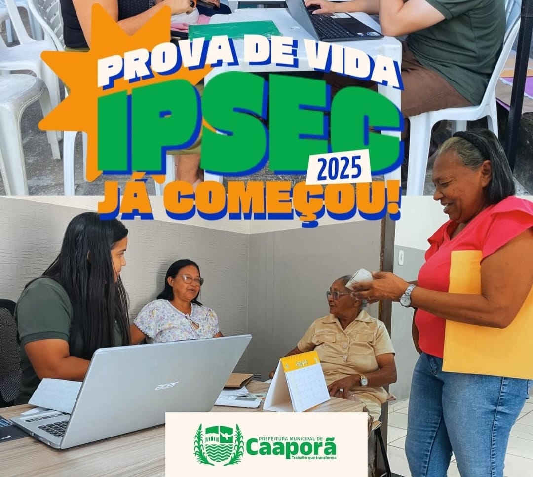 IPSEC inicia Prova de Vida 2025 para servidores em Caaporã