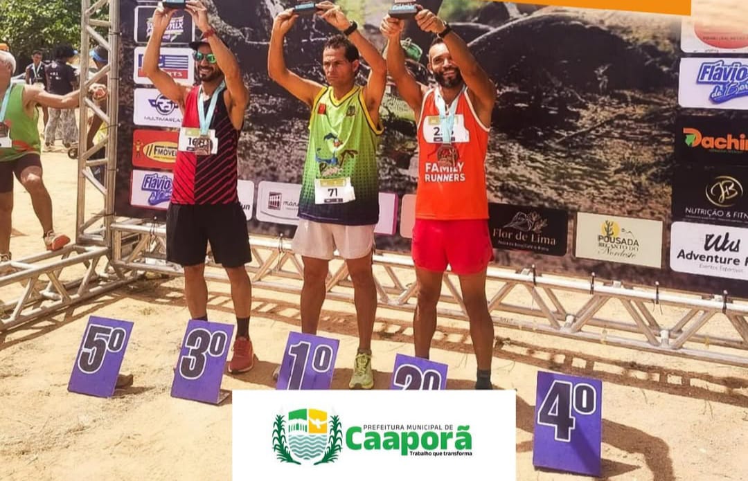 Atleta de Caaporã vence categoria 40 a 49 anos na Corrida Extremo PB