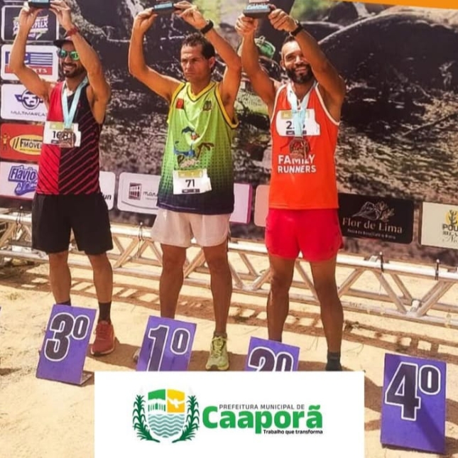 Atleta de Caaporã vence categoria 40 a 49 anos na Corrida Extremo PB