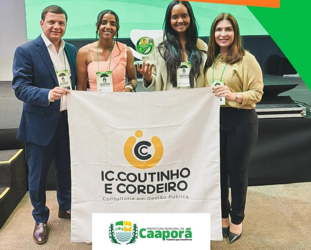 Caaporã se destaca nacionalmente com 26º lugar no Prêmio ANEPREM de Gestão Previdenciária