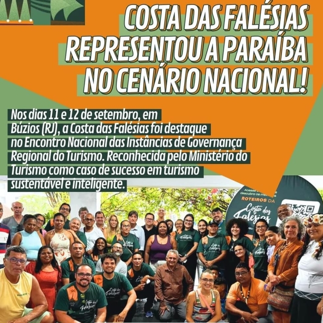 Caaporã ganha destaque no turismo nacional com a Costa das Falésias